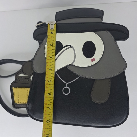 Squishable Doctor Plague Mini Backpack Vegan Leather Adjustable Straps Cartoon